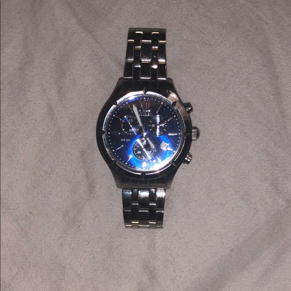 Citizen Silver-Tone Stainless Steel Watch